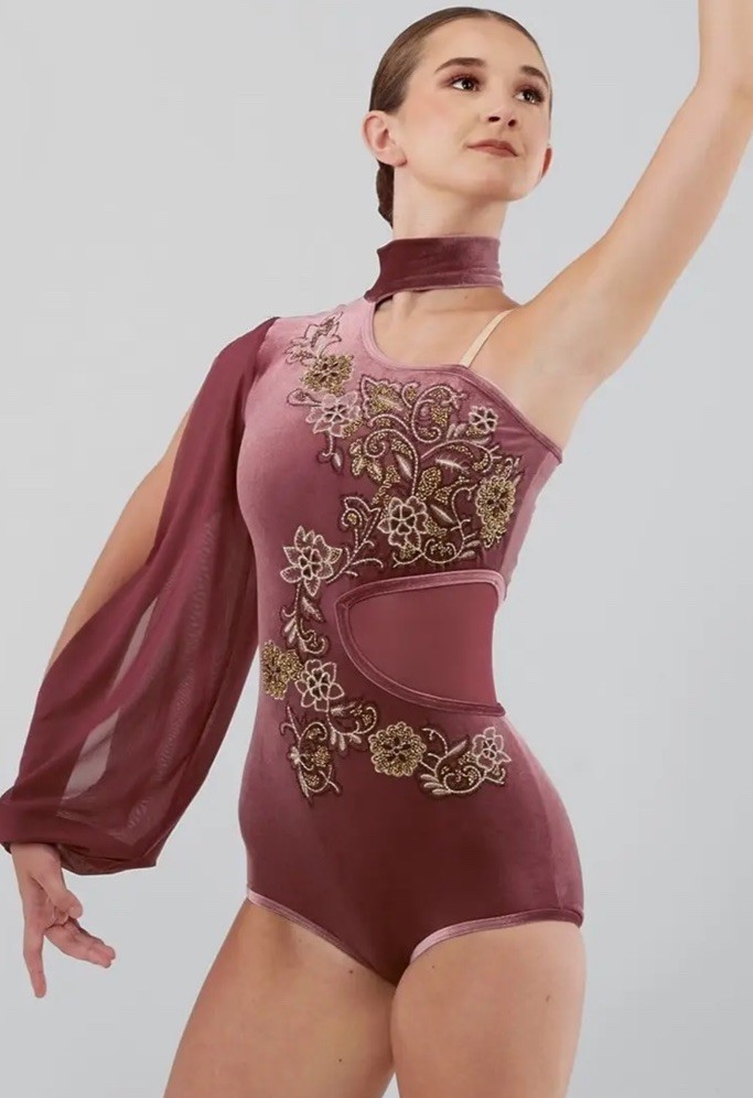 Dance Costume Large Adult  Weissman Leotard Skirt… - image 1