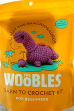 The Woobles Wally The Brachiosaurus Learn to Crochet Kit for Beginners