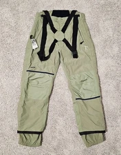 Vtg 90s Sessions Jamie Lynn Snowboarding Pants Mens XL Gore-Tex Zip Away Bibs