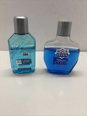 2-Vintage Aqua Velva (1-Ice Sport After Shave 70%) (1-Ice Blue After Shave 70%)