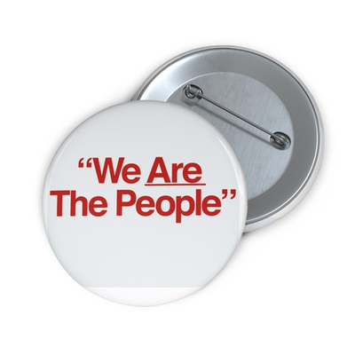 #ad #ad We Are The People 2.25quot; Large Button Taxi Driver Travis Bickle Scorsese Repro $8.49