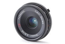  Near MINT   CONTAX Tessar T 45mm f2.8 MMJ Pancake Lens C/Y Mount From JAPAN