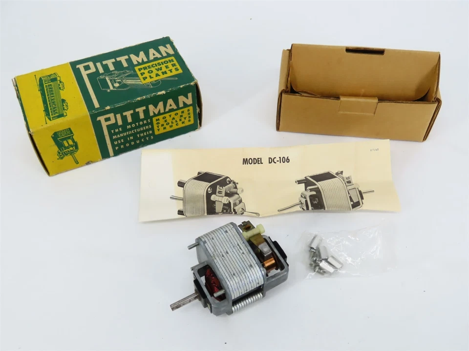 LOTE de 5 piezas Pittman/NWSL escala O y motores de CA  Foto 3 de 4