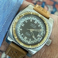Orologio Hellas Automatic watch Diver Sub 20atm Vintage 38 x 43 mm