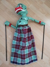 Wayang Golek Stabpuppe  antik Asien Marionette Holz Indonesien