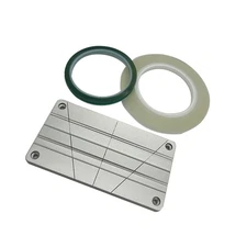 Professional 1/4 & 1/2 10 Inch Tape Splicing Block Leader Tape For Revoxsonido