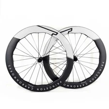 700C 6560 Depth Carbon Fiber Road Bike WheelSet Width 28mm Clincher/Tubeless
