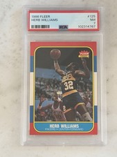 1986-87 Fleer - Herb Williams #125
