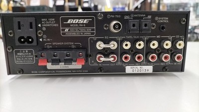 USED BOSE RA-8 Integrated Amplifier Black 100V 50/60Hz 40W | eBay