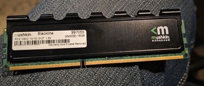 Mushkin Blackline 16GB (2x8GB) DDR3 PC3-12800