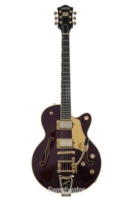 Gretsch Pro Broadkaster Jr. LX Semi-hollow Electric Guitar - Blackberry