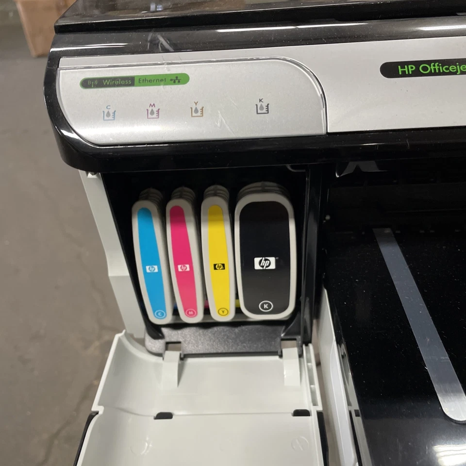 HP OfficeJet PRO 8000 Color Wireless Inkjet Printer - FOR PARTS or REPAIR - Image 2 of 4