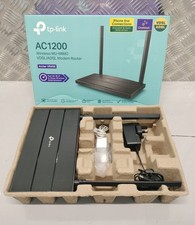 TP-Link Archer VR400 AC1200 Dual-Band WiFi Modem Router Black