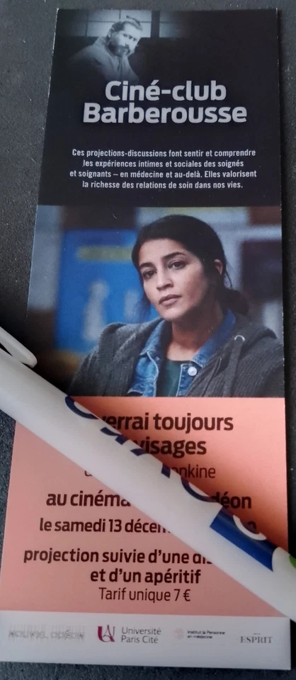 Leila Bekhti FLYER cinéma Je verrai toujours vos visages projection 2025 - Photo 1/1