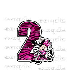 Disney Happy Birthday Minnie ly Premade Scrapbook Paper Piece Piecing Die Cut