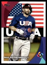 Paul Goldschmidt 2023 Topps #WBC-2 MLB READ FREE SHIPPING AutographDen