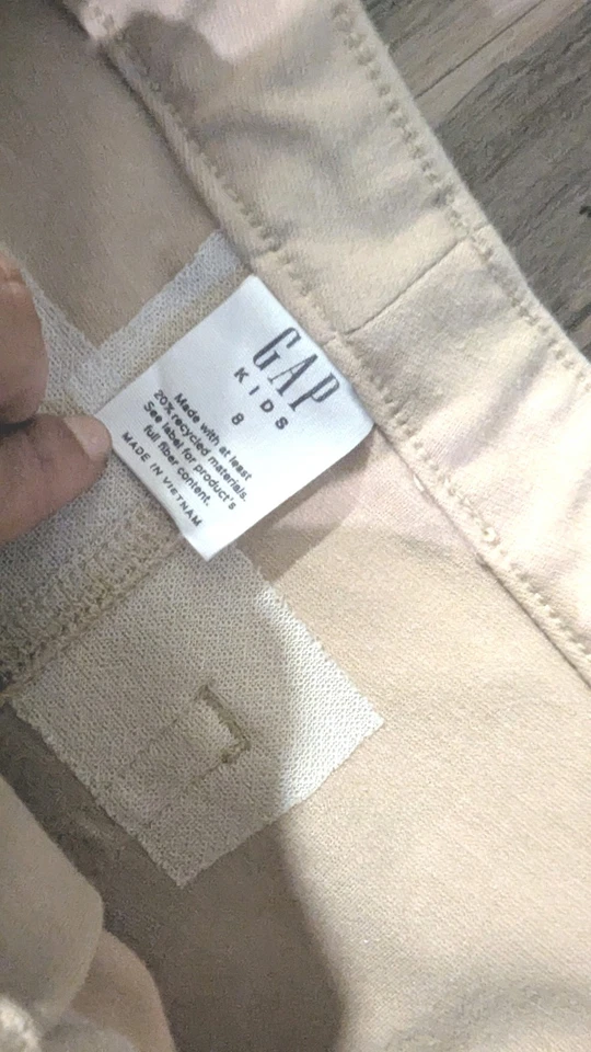 Pantalones Ponte Uniforme Gap para Niños Talla 8 | Pantalones Escolares/Vestir Niñas o Niños Foto 2 de 4