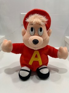 Excellent Condition! Alvin and the Chipmunks 1998 Super Soft Plush Gund VTG 12”