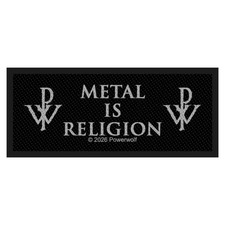 Powerwolf Patch · Metal Is Religion Logo Str...