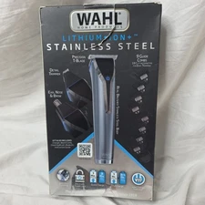Wahl Lithium Ion + Stainless Steel All-In-One Grooming Kit w/ Guide Comb (BZP)