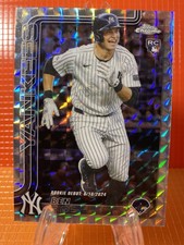 Ben Rice 2025 Topps Chrome Update Series Rookie Debut Geofractor  #USC138 (RC)