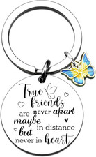 Friends Keychain Friendship Gifts for Women Bff Bestie Best Friend Birthday Gift