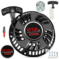 212Cc Pull Start Assembly Compatible with Predator 212Cc 196Cc 6.5HP Hemi Non-He