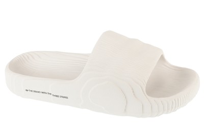 Badelatschen Unisex, adidas Adilette 22 Slides, Weiß