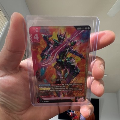 Gundam Card Game GFred Unit Card GD03-035 Legendary  Rare 4/5