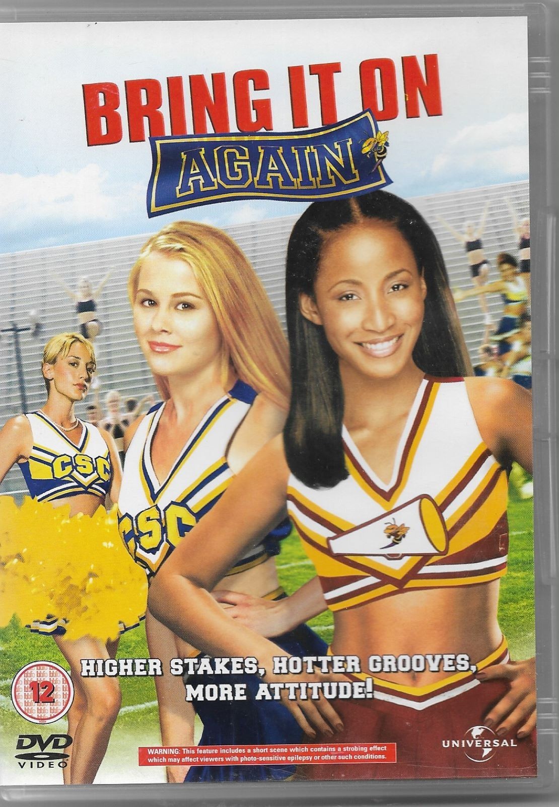 Bring It On Again  DVD POSTED 48 HOURS TRACKED