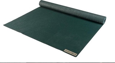 Jade Yoga Voyager Travel Mat 68'' Natural Rubber Non-Slip Lightweight Green