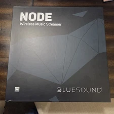 Bluesound Node Wireless Multi-Room Hi-Res Music Streamer Black