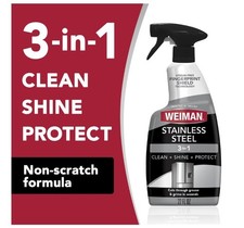 Stainless Steel Cleaner And Polish Spray Floral Scent Kitchen Appliance 22 fl oz 0.33 per fl oz