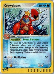 Crawdaunt 3/97 EX Dragon Holo Rare