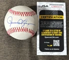 ROLLIE FINGERS AUTOGRAPH RAWLINGS OAL BASEBALL JSA COA OAKLAND A'S BREWERS
