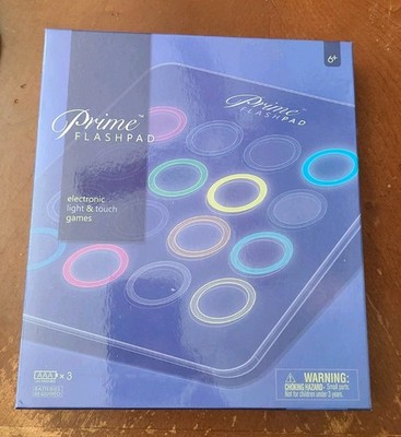 NEW PRIME FLASHPAD AIR Purple Electronic Handheld Game & Lightshow by VIRZTEX
