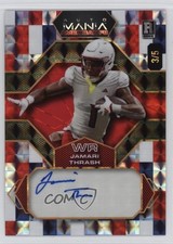 2024 Wild Card Mania American Football Hex 3/5 Jamari Thrash Rookie Auto RC 13ux. rookie card picture