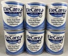 6 cans EleCare Jr UNFLAVORED DHA & LUTEN powder junior formula FAST SHIPPING