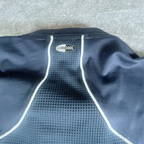 Vintage 90s adidas track jacket Quarter Zip size XL Black /white Stripes by Adidas, Size XL, $18.04 - Photo 6