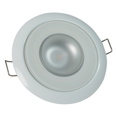 Lumitec Mirage Flush Mount Down Light Spectrum RGBW - White Housing 113127 UP...