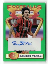 2021 TOPPS FINEST #ASA-ST SANDRO TONALI FLASHBACKS 1993 ALL-STARS AUTO /75