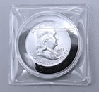 1951 P Ben Franklin Half Dollar Unc BU 90% Silver 50c US Mint Coin