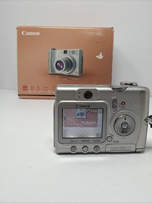 Canon PowerShot A510 3.2MP Digital Camera - Silver for sale online
