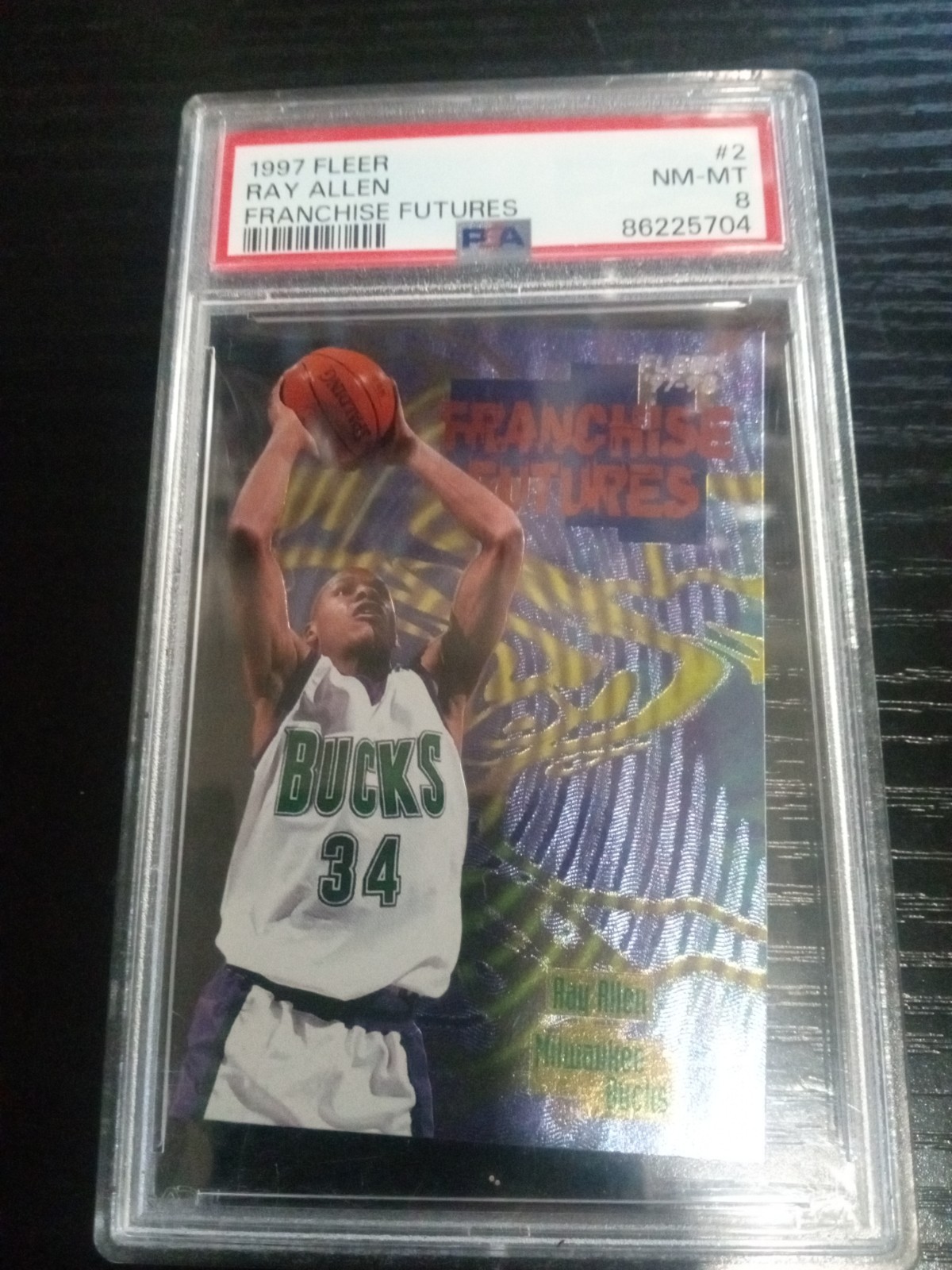 1997-98 Fleer - Franchise Futures Ray Allen #2/10