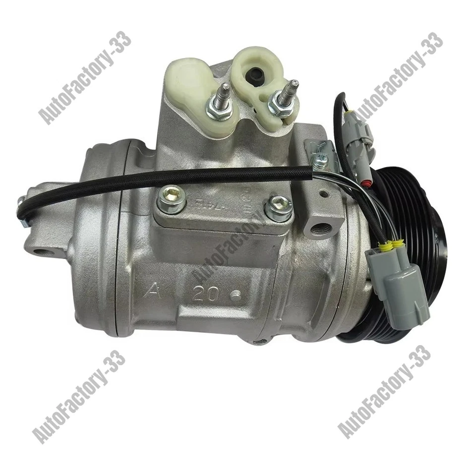 For LEXUS LS400 GX470 1993-2012 10PA20C A/C Compressor 88320-50060 88320-50081 - Image 3 of 4