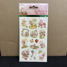 Strawberry Shortcake Stickers 4 Sheets 1 Prism 3 Matte Sandylion  NEW 