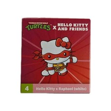 2025 McDonald  s HELLO KITTY X Raphael White TMNT Happy Meal Toy 4