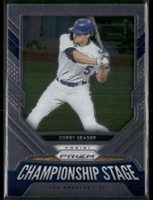 2021 Panini Prizm #CS3 Corey Seager Championship Stage
