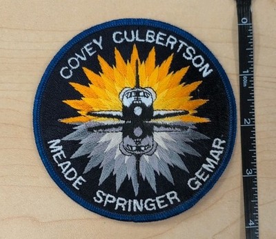 NASA Atlantis STS-38 Covey Culbertson Meade Springer Gemar Patch Embroidered 1C