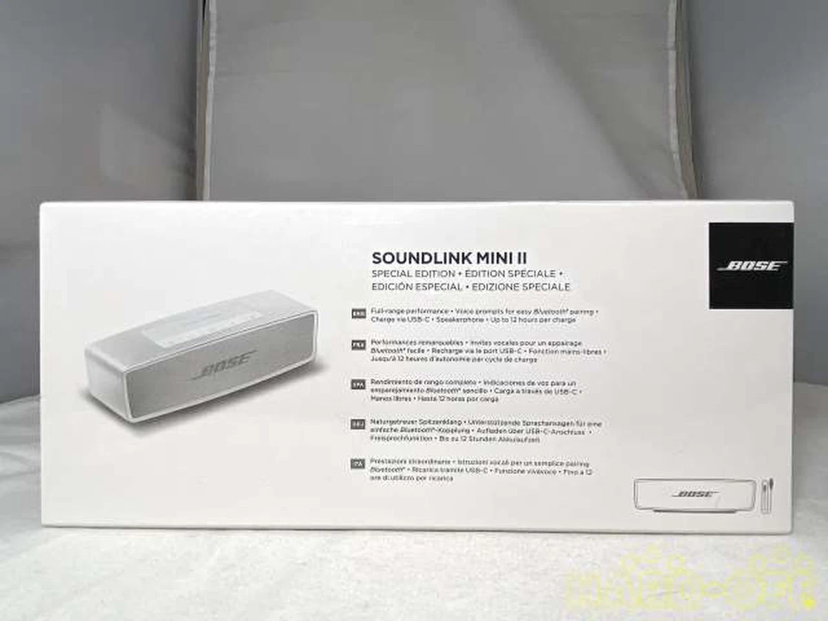 Bose SoundLink Mini II Bluetooth Speaker Special Edition Very Good Condition
